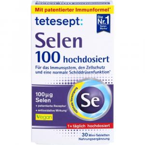 TETESEPT Selen 100 hochdosiert Filmtabletten