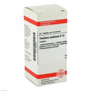 THALLIUM ACETICUM D 12 Tabletten