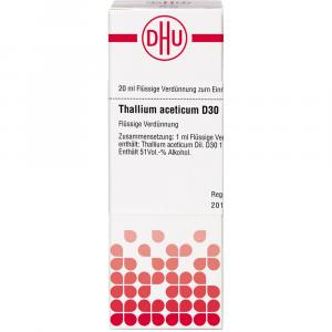 THALLIUM ACETICUM D 30 Dilution