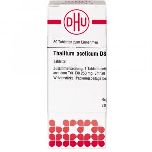 THALLIUM ACETICUM D 8 Tabletten