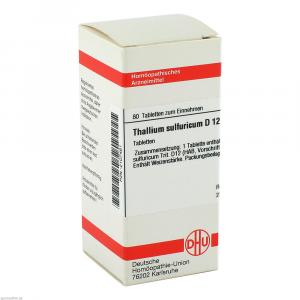 THALLIUM SULFURICUM D 12 Tabletten