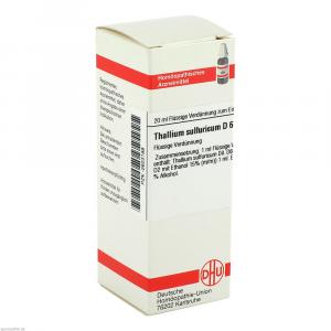 THALLIUM SULFURICUM D 6 Dilution