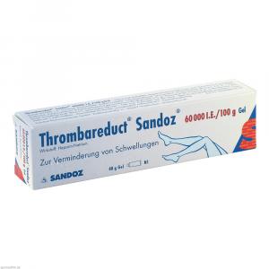 THROMBAREDUCT Sandoz 60.000 I.E. Gel