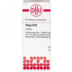 THUJA D 10 Tabletten