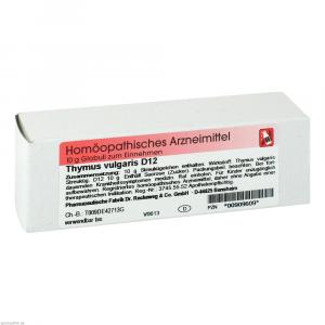 THYMUS VULGARIS D 12 Globuli