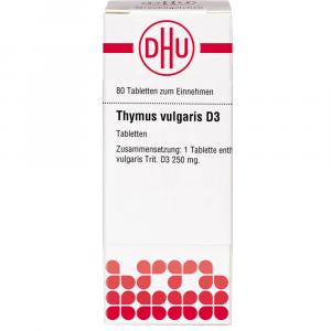 THYMUS VULGARIS D 3 Tabletten