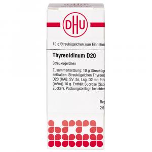 THYREOIDINUM D 20 Globuli Ind.Fert.