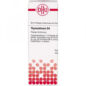 THYREOIDINUM D 4 Dilution
