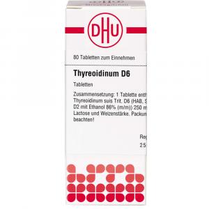 THYREOIDINUM D 6 Tabletten