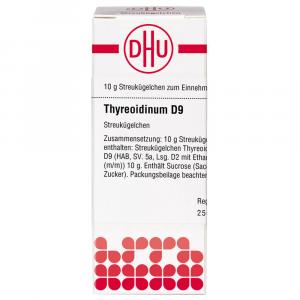 THYREOIDINUM D 9 Globuli Ind.Fert.