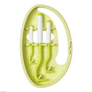 TICK Twister 3 Zeckenhaken mit ClipBox grün