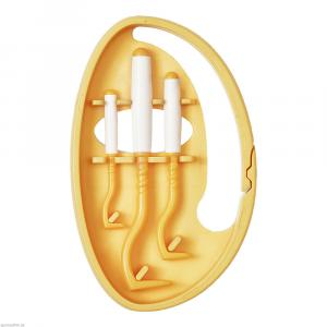 TICK Twister 3 Zeckenhaken mit ClipBox orange