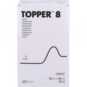 TOPPER 8 Kompr.10x10 cm steril