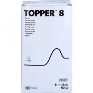 TOPPER 8 Kompr.5x5 cm steril