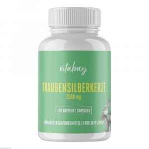 TRAUBENSILBERKERZE Extrakt 2500 mg vegan Kapseln
