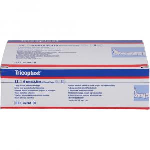 TRICOPLAST Pflasterbinde 6 cmx2,5 m 47261 TRICOPLAST Pflasterbinde 6 cmx2,5 m 47261
