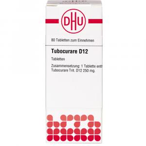 TUBOCURARE D 12 Tabletten