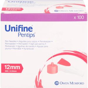 UNIFINE Pentips Kanüle 29 G 12 mm