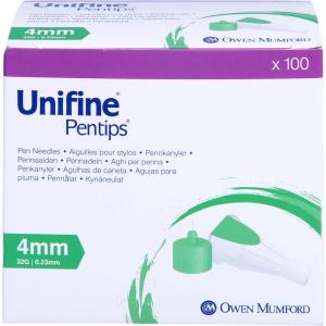 UNIFINE Pentips Kanüle 32 G 4 mm
