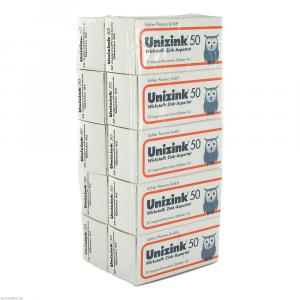 UNIZINK 50 magensaftresistente Tabletten