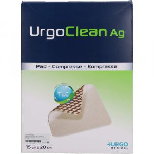 URGOCLEAN Ag Kompressen 15x20 cm steril