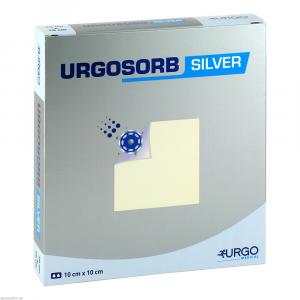 URGOSORB Silver 10x10 cm Kompressen