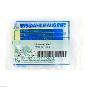 URINBEUTEL steril f.Kinder 100 ml