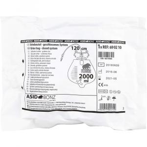 UROSID Urindrainage Syst.m.Tropfk.2 l 120 cm Schl.