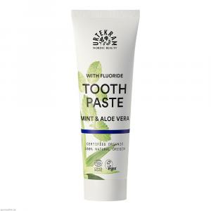 URTEKRAM Mint & Aloe Vera Fluoride Toothpaste