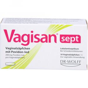 VAGISAN sept Vaginalzäpfchen mit Povidon-Iod