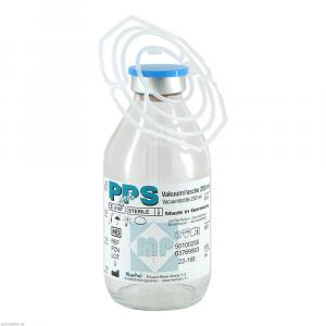VAKUUMFLASCHE 250 ml steril Glas