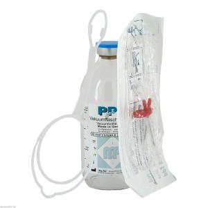 VAKUUMFLASCHE 500 ml+Blutentnahmeg.1,8mm