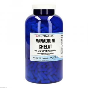 VANADIUM CHELAT 25 μg GPH Kapseln
