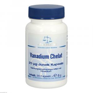 VANADIUM CHELAT 25 μg Junek Kapseln