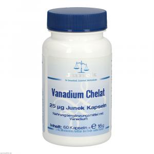 VANADIUM CHELAT 25 μg Junek Kapseln