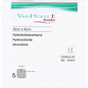 VARIHESIVE E Border 6x6 cm HKV hydroaktiv