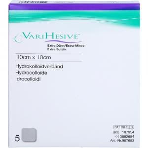 VARIHESIVE extra dünn 10x10 cm HKV hydroaktiv