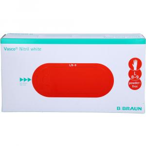 VASCO Nitril white Untersuchungshandschuhe L