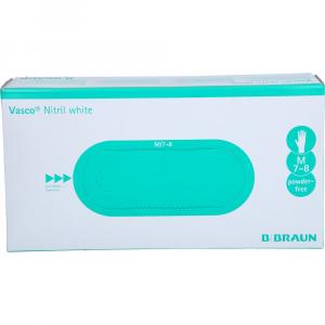 VASCO Nitril white Untersuchungshandschuhe M
