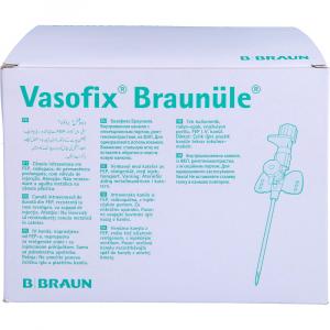 VASOFIX Braunüle 20 G 33 mm rosa