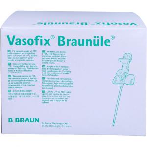 VASOFIX Braunüle 22 G 25 mm blau