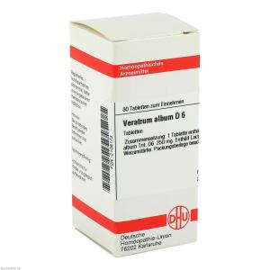VERATRUM ALBUM D 6 Tabletten