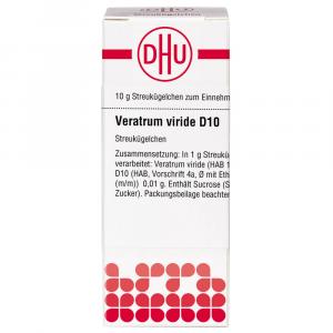 VERATRUM VIRIDE D 10 Globuli Ind.Fert.