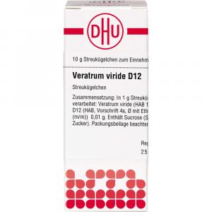 VERATRUM VIRIDE D 12 Globuli