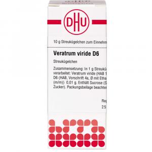 VERATRUM VIRIDE D 6 Globuli