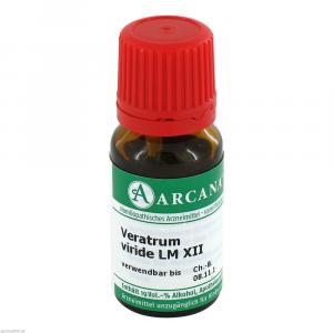VERATRUM VIRIDE LM 12 Dilution