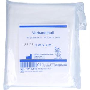 VERBANDMULL 1x2 m unsteril