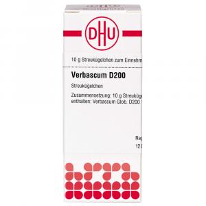 VERBASCUM D 200 Globuli Ind.Fert.