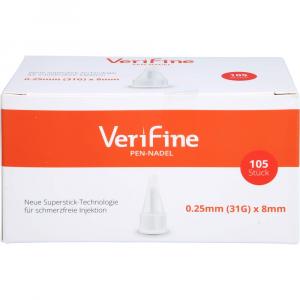 VERIFINE Pen-Nadeln 31 Gx8 mm