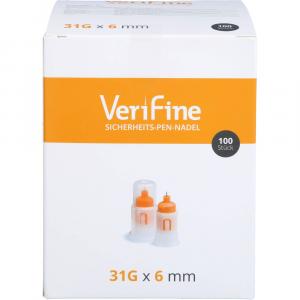 VERIFINE Sicherheits-Pen-Nadeln 31 Gx6 mm